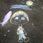 sidewalk chalk picture